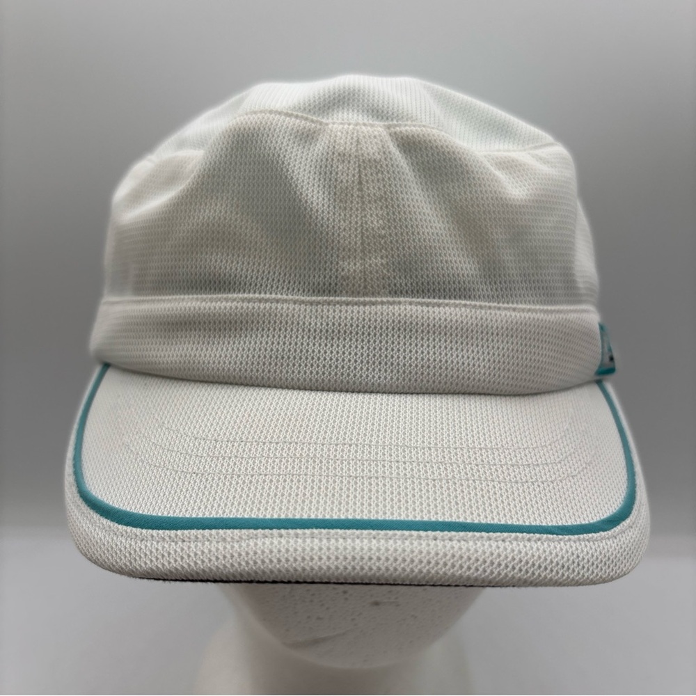adidas Ultra Military Cap Climacool Women’s White/Turquoise Strapack Hat OSFM